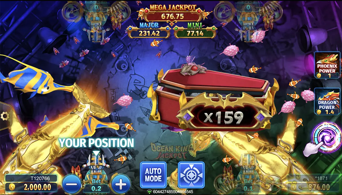 Ocean King Fishing Game