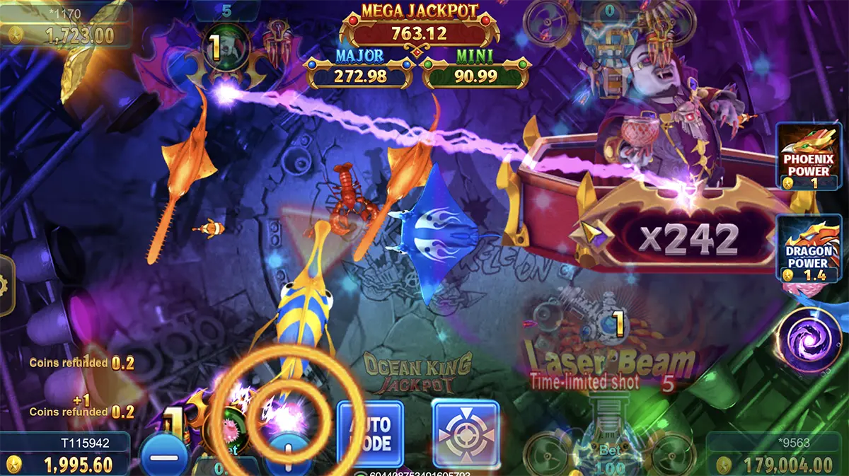 Ocean King Jackpot Game